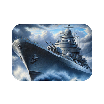 Battle ship Bath Mat